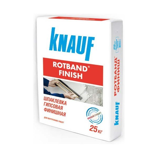 Шпаклевка Knauf Rotband Finish 25 кг